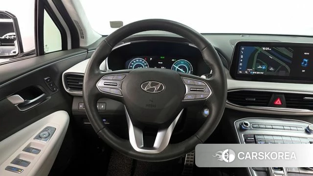 Hyundai The New Santa Fe 2021 Белый из Кореи, фото 3