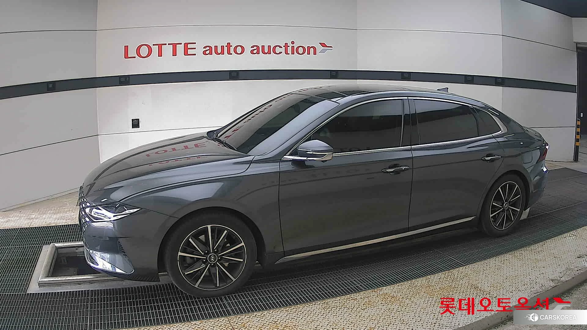 Hyundai Grandeur 2021 Nocturne Gray из Кореи, фото 3