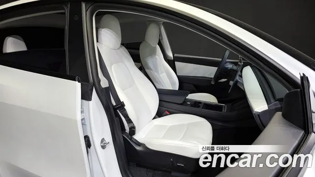 Tesla Model Y 2022 Белый из Кореи, фото 3