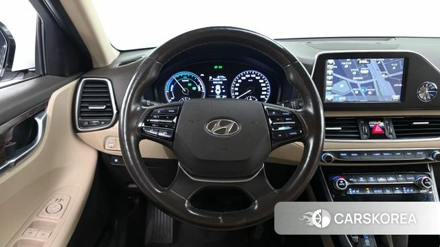 Hyundai Grandeur IG Hybrid 2019 Белый из Кореи, фото 3
