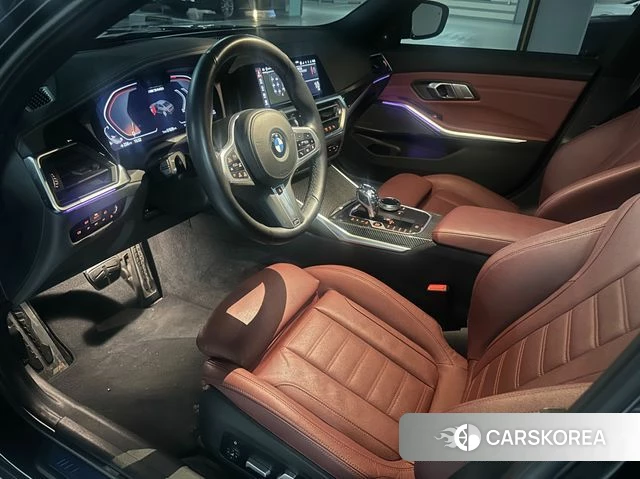 BMW 3 Series (G20) 2022 Черный из Кореи, фото 3
