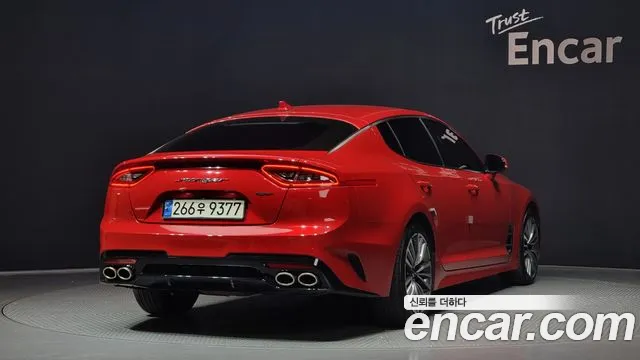 Kia Stinger 2018 Красный из Кореи, фото 3