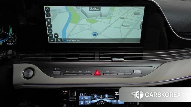 Hyundai The New Grandeur IG Hybrid 2022 Черный из Кореи, фото 3