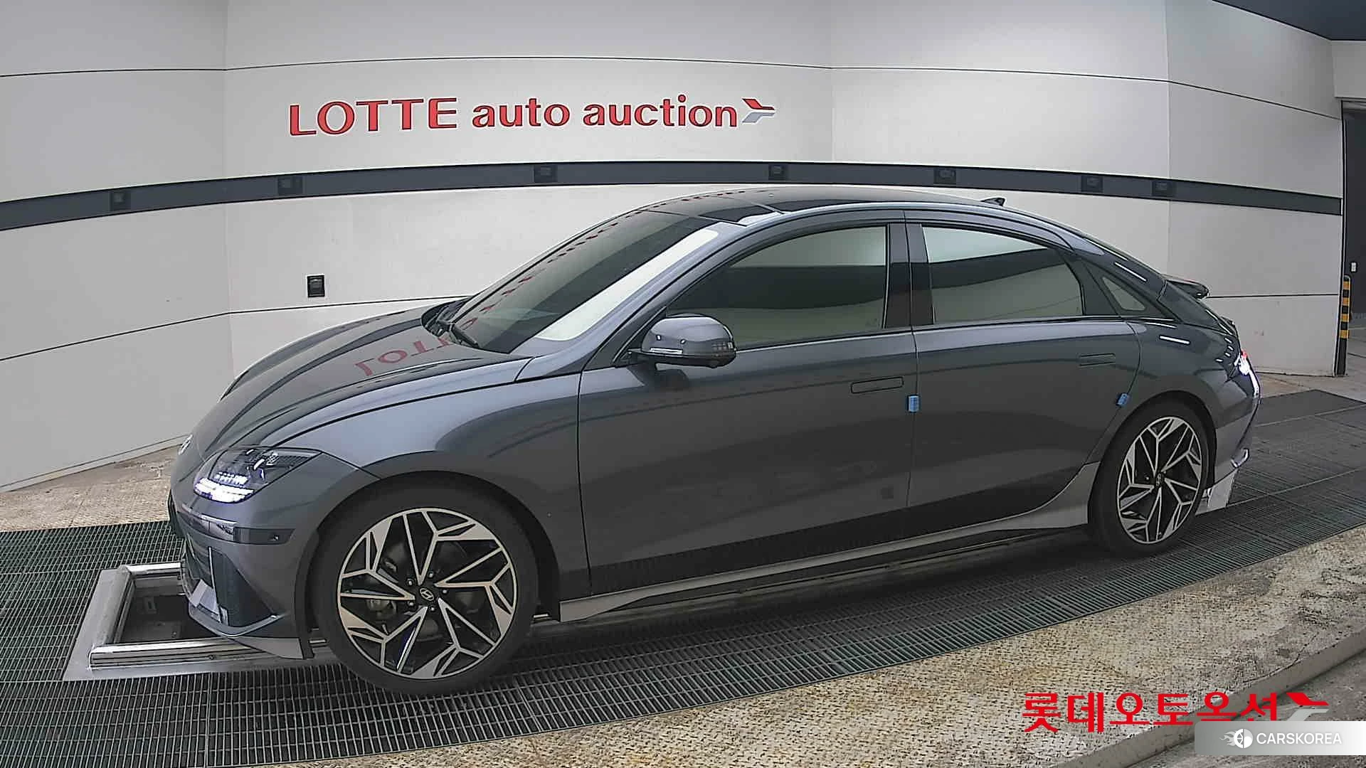 Hyundai IONIQ 6 2023 Nocturne Grey Metallic из Кореи, фото 3