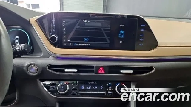 Hyundai Sonata Hybrid (DN8) 2020 Черный из Кореи, фото 3