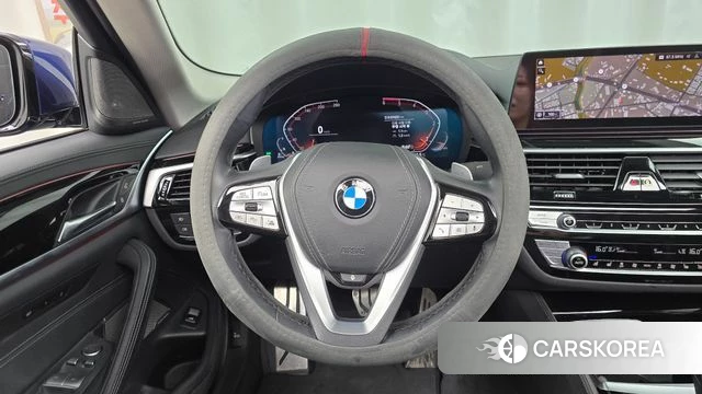 BMW 5 Series (G30) 2020 Синий из Кореи, фото 3