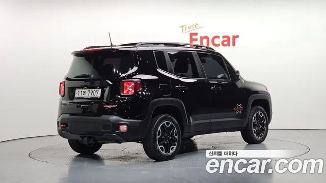 Jeep Renegade 2018 Черный из Кореи, фото 3