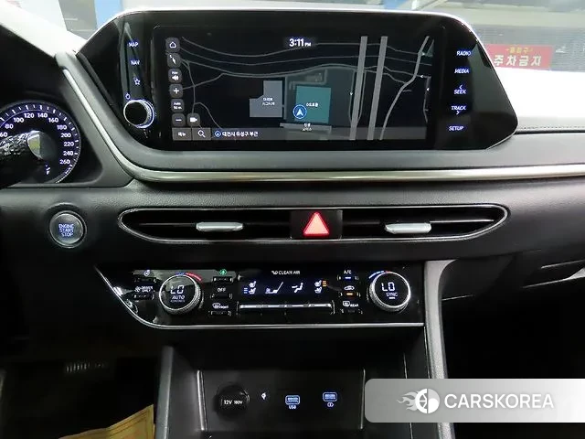 Hyundai Sonata Hybrid (DN8) 2021 Черный из Кореи, фото 3