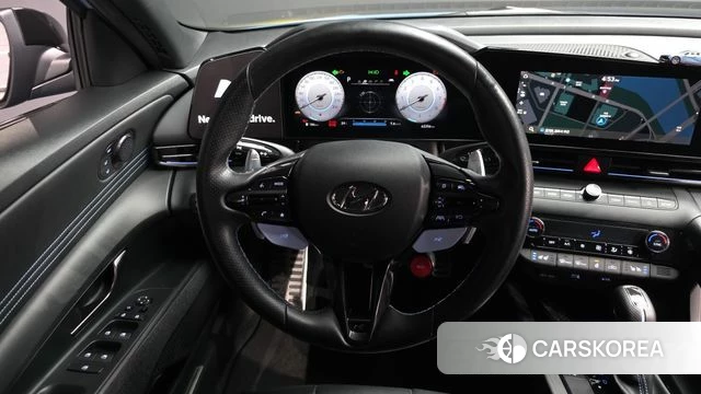 Hyundai Avante (CN7) 2022 Небесно-голубой из Кореи, фото 3