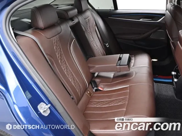 BMW 5 Series (G30) 2020 Синий из Кореи, фото 3