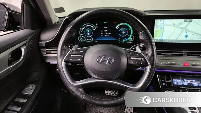 Hyundai The New Grandeur IG Hybrid 2019 Черный из Кореи, фото 3