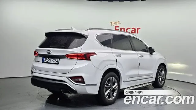 Hyundai Santa Fe TM 2019 Белый из Кореи, фото 3