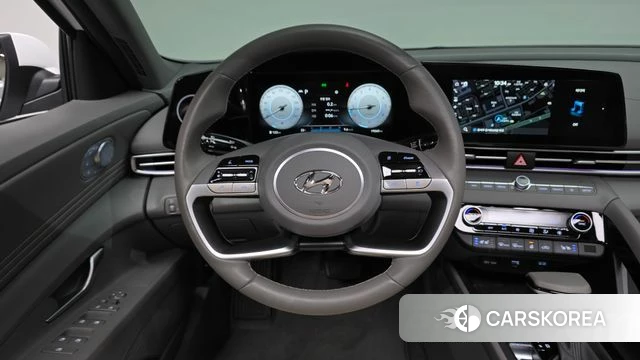 Hyundai Avante (CN7) 2022 Белый из Кореи, фото 3