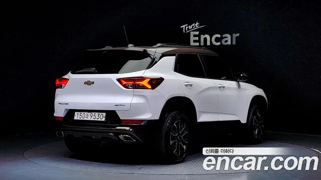 Chevrolet (GM Daewoo) Trailblazer 2020 Белый из Кореи, фото 3