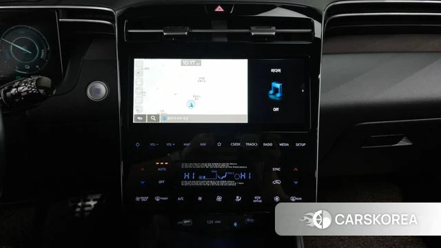 Hyundai Tucson Hybrid (NX4) 2021 Белый из Кореи, фото 3