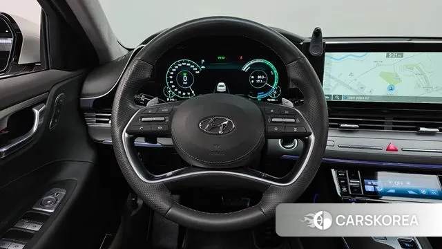 Hyundai The New Grandeur IG Hybrid 2020 Серебристо-серый из Кореи, фото 3