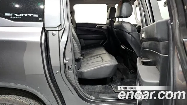 Ssangyong Rexton Sports 2018 Серый из Кореи, фото 3