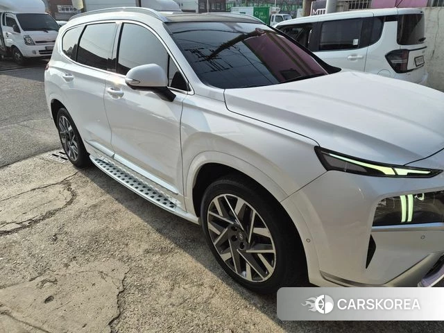 Hyundai The New Santa Fe 2021 Белый из Кореи, фото 3