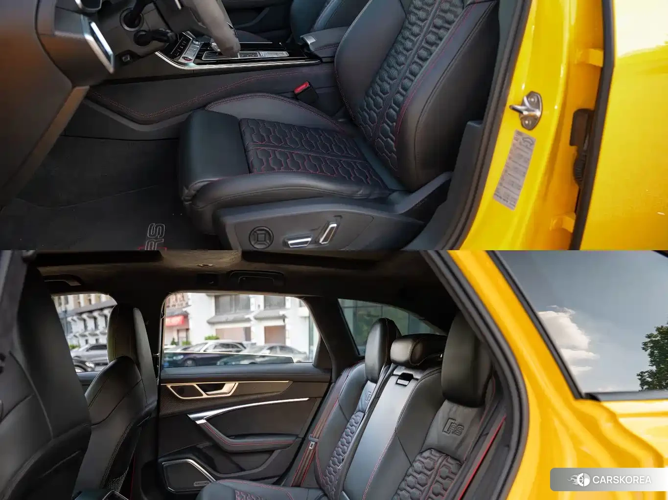 Audi RS 6 2023 Yellow/orange из Китая, фото 3