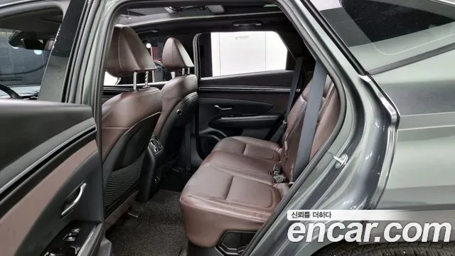 Hyundai Tucson Hybrid (NX4) 2020 Серый из Кореи, фото 3