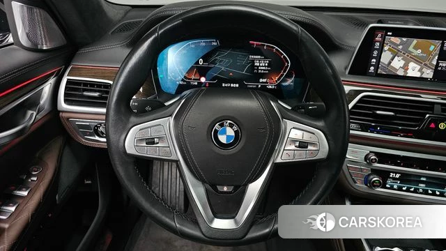 BMW 7 Series (G11) 2022 Черный из Кореи, фото 3