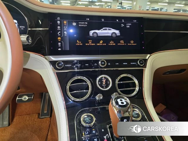 Bentley Continental GT 3rd Generation 2023 Темно-зеленый из Кореи, фото 3