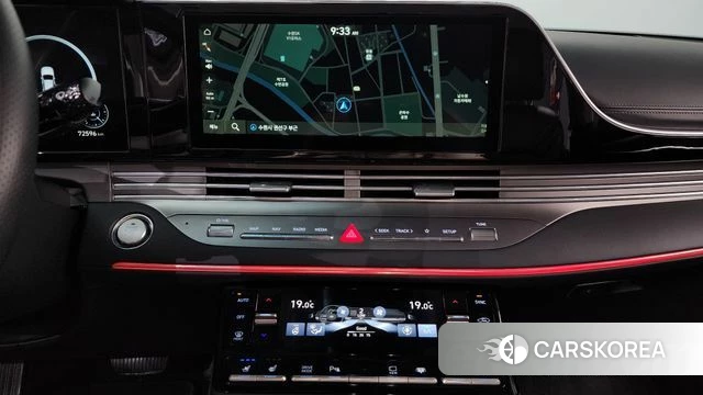 Hyundai The New Grandeur IG 2020 Черный из Кореи, фото 3