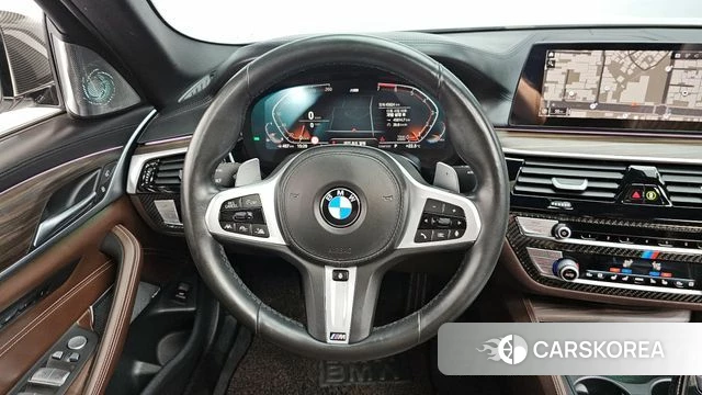 BMW 5 Series (G30) 2020 Белый из Кореи, фото 3