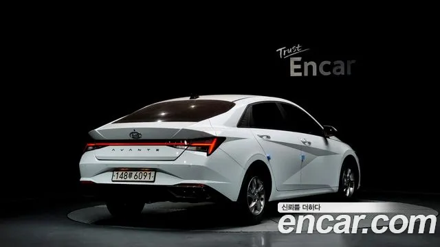 Hyundai Avante (CN7) 2020 Белый из Кореи, фото 3