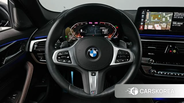 BMW 5 Series (G30) 2023 Синий из Кореи, фото 3