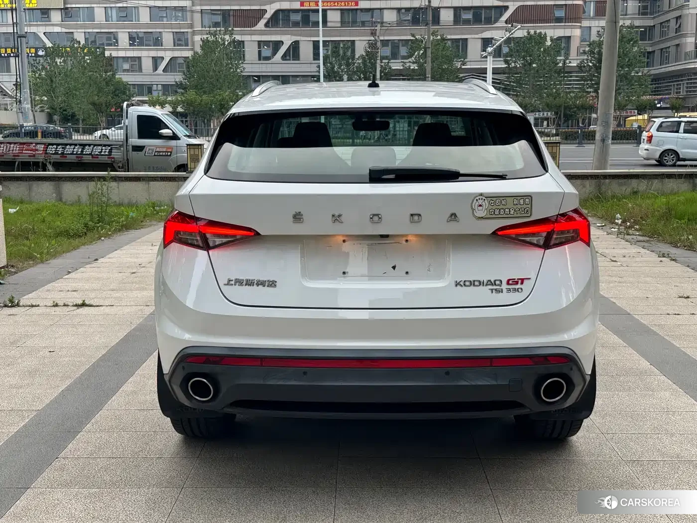 Skoda Kodiak GT 2021 Белый из Китая, фото 3