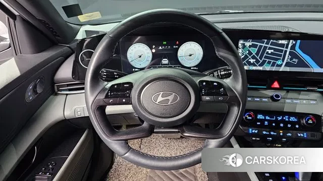 Hyundai The New Avante (CN7) 2023 Белый из Кореи, фото 3