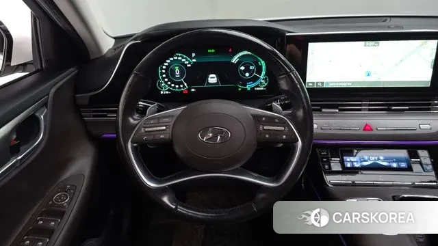 Hyundai The New Grandeur IG Hybrid 2020 Белый из Кореи, фото 3