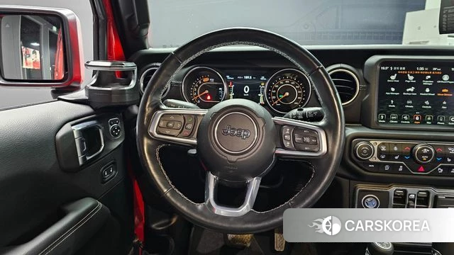 Jeep Wrangler (JL) 2021 Красный из Кореи, фото 3