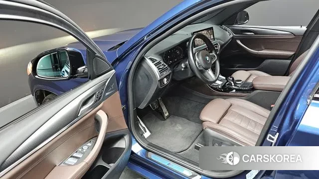 BMW X4 (G02) 2022 Синий из Кореи, фото 3