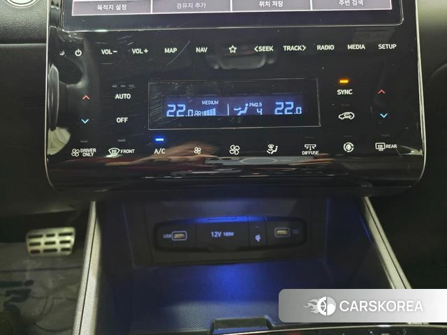 Hyundai Tucson Hybrid (NX4) 2021 Серебристо-серый из Кореи, фото 3