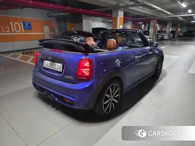 Mini Cooper S Convertible 2020 Синий из Кореи, фото 3