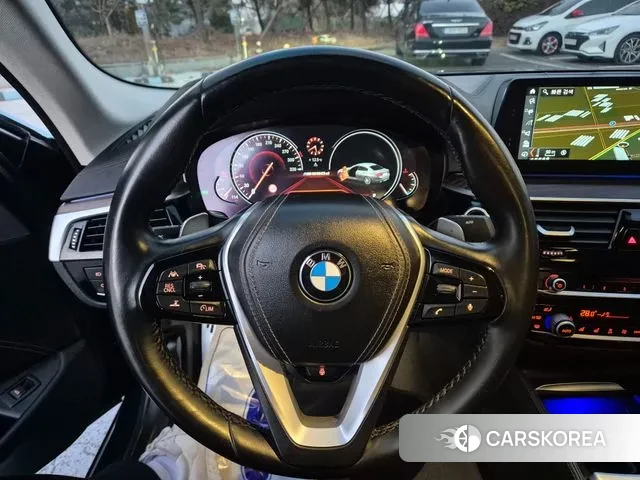 BMW 5 Series (G30) 2018 Синий из Кореи, фото 3