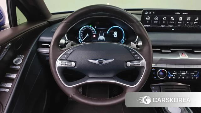Genesis G80 (RG3) 2021 Синий из Кореи, фото 3