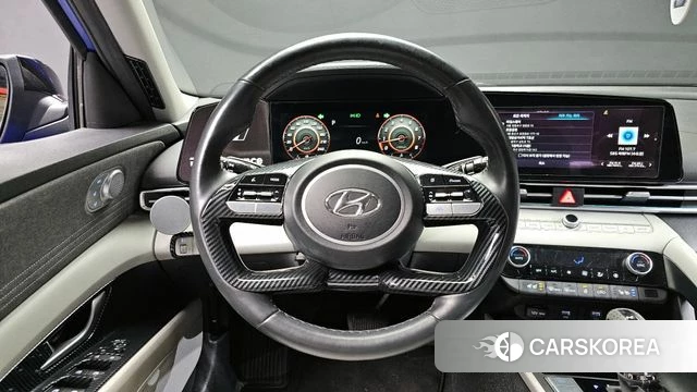 Hyundai Avante (CN7) 2021 Синий из Кореи, фото 3