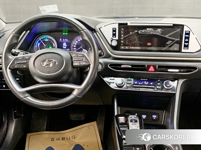 Hyundai Sonata Hybrid (DN8) 2021 Белый из Кореи, фото 3