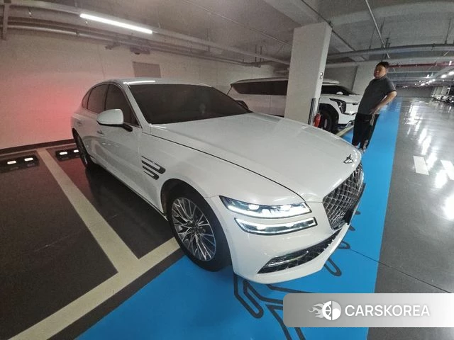 Genesis G80 (RG3) 2021 Белый из Кореи, фото 3