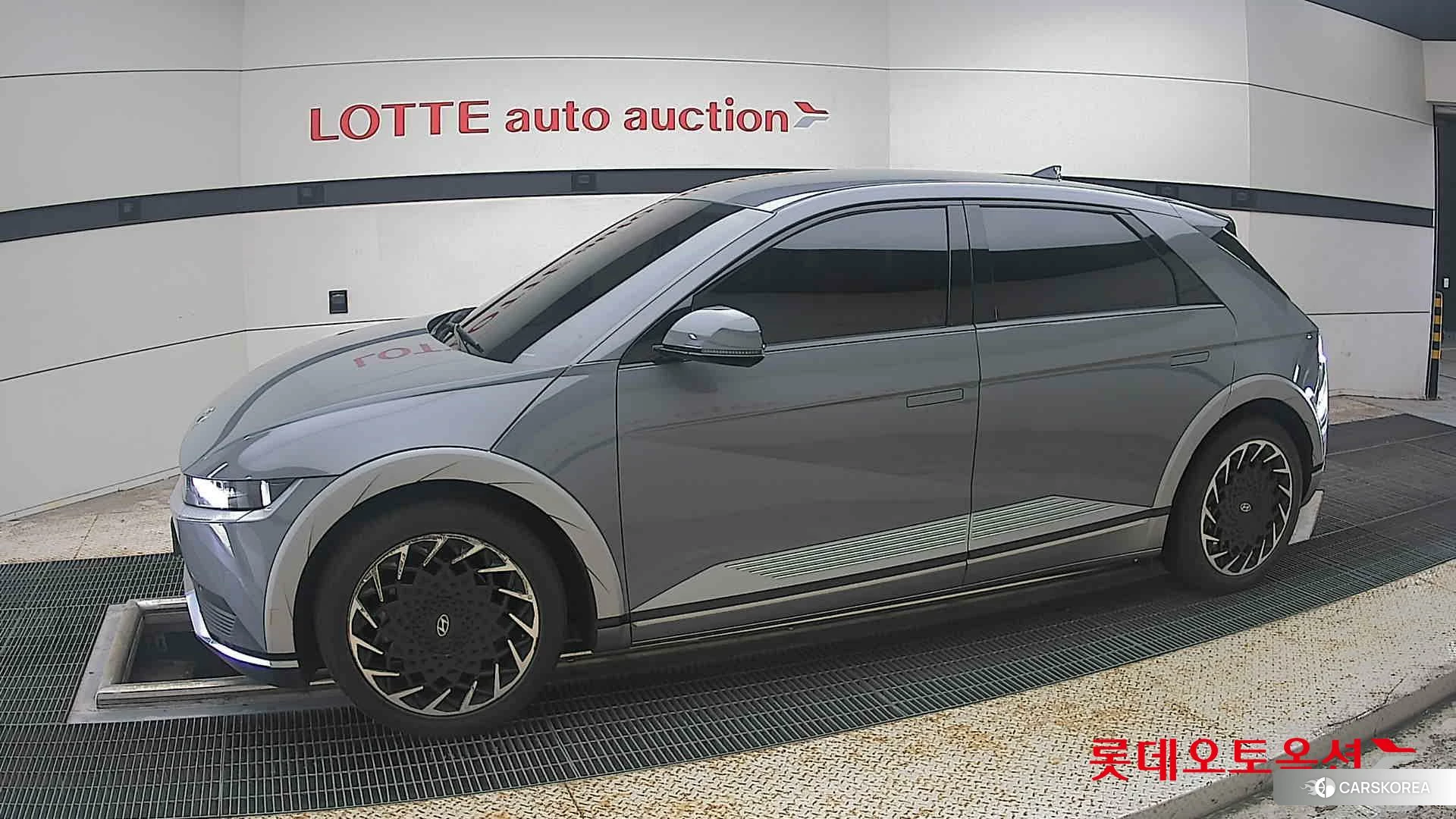 Hyundai IONIQ 5 2022 Galactic Grey Metallic из Кореи, фото 3