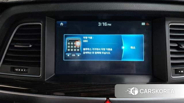 Genesis G80 2018 Черный из Кореи, фото 3