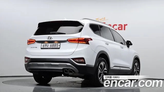 Hyundai Santa Fe TM 2019 Белый из Кореи, фото 3