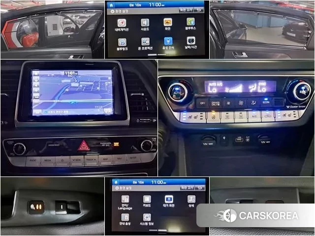 Hyundai Sonata New Rise Hybrid 2018 Черный из Кореи, фото 3