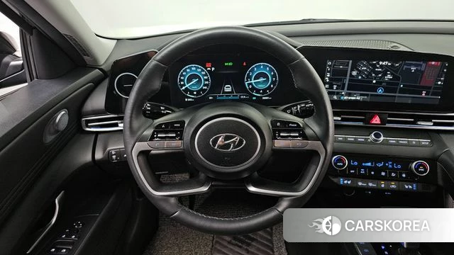 Hyundai Avante (CN7) 2023 Черный из Кореи, фото 3