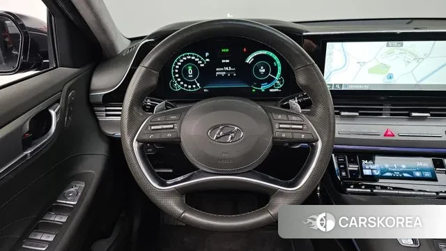 Hyundai The New Grandeur IG Hybrid 2020 Синий из Кореи, фото 3