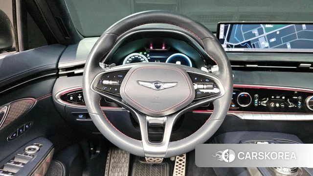 Genesis GV70 2021 Темно-зеленый из Кореи, фото 3