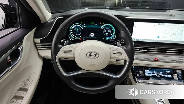 Hyundai The New Grandeur IG Hybrid 2022 Черный из Кореи, фото 3